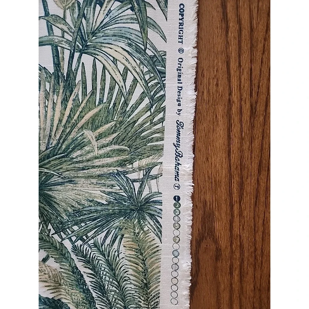 2 YARDS Tommy Bahama Monteverde‎ Green Verde Upholstery Drapery Fabric
